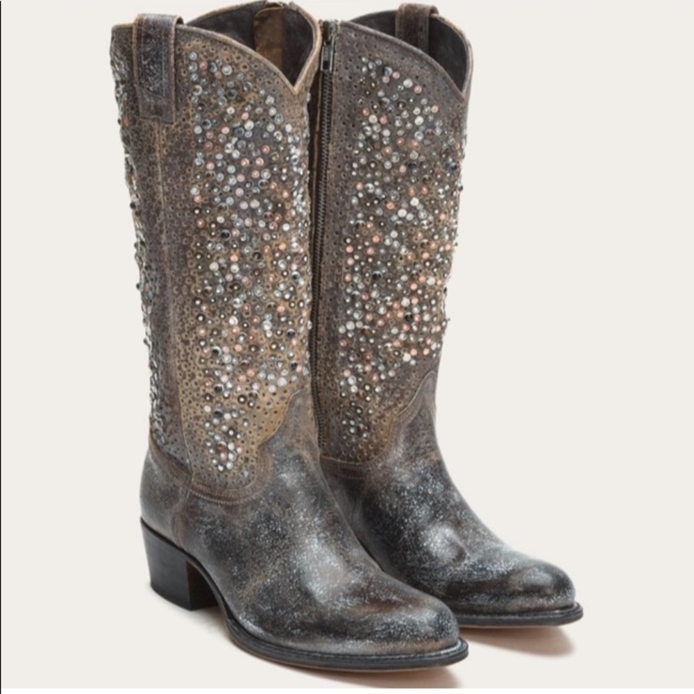 FRYE Deborah Studded tall boot
